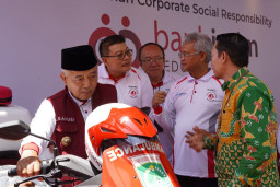 Peduli Dunia Kesehatan, Bank Jatim Bantu RSUD Kanjuruhan Sepeda Ambulans