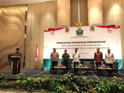 Deklarasi Pemilu Damai, Ketua DPRD Kota Malang Tekankan Berdemokrasi Sesuai Aturan