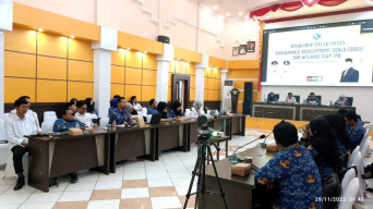 Sekretaris Daerah Kotabaru Buka  Workshop SDGs/TPB