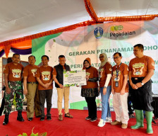 PT Pegadaian bersama Pemkab Ponorogo Lakukan Gerakan Penanaman Pohon