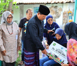 Lagi, Walikota Madiun Salurkan Santunan Pro JKK-JKM