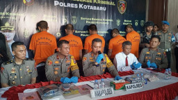 Polres Kotabaru Kembali Ungkap Kasus Penyalahgunaan Narkoba