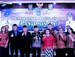 Pencatatan Perkawinan Massal Sehari Jadi, Disdukcapil Kota Blitar "Penak Mas Edi"