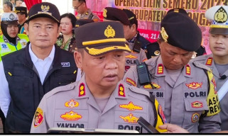 Ribuan Liter Miras dan Ratusan Knalpot Dimusnahkan