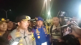 Polda Banten Kendalikan Lalu Lintas dan Jaga Keamanan Gereja