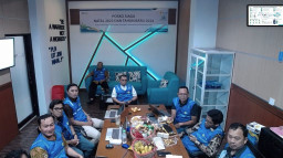 UPT Gresik Sigap Lakukan Pekerjaan Emergency