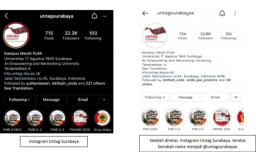 Hati-Hati, Akun Instagram Milik Untag Surabaya Diretas