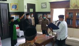 Lantik Agus Triono sebagai Kadispendukcapil, Walikota Minta Pelayanan Ditingkatkan