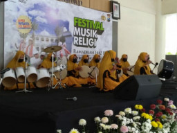 Sosialisasi Prokes, Polres-Pemkot Batu Gelar Festival Religi