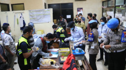 Polres Tuban dan BNNK Gelar Operasi Simpatik Bersih Narkoba, 4 Sopir Positif