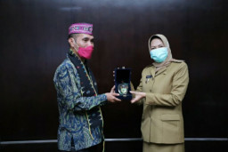 Ketua DPRD Kabupaten Manggarai Barat, Temui Walikota Batu