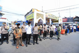 Forkopimda Sidoarjo Cek Penyekatan Mudik