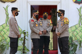 118 Personil Gabungan Disiagakan di Pos Pengamanan Lebaran Bangkalan