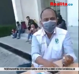 Diduga Direkom Kadinkes Bangkalan, 3 Pasien Covid 19 Dibebaskan dari Karantina