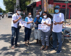 Sembako Gratis untuk Tukang Parkir Terdampak Covid