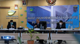 PDAM Tirta Asasta Kota Depok Resmi Berubah Jadi Perseroan Daerah