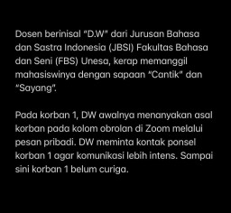 Pelecehan Seks di Unesa Kian Parah, Kali Ini Dosen Fakultas Bahasa Diduga Pelakunya