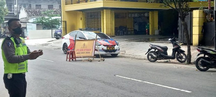 Rambu Peringatan Proyek Jalan Setia Budi Sudah Terpasang Sebelum Dimulai