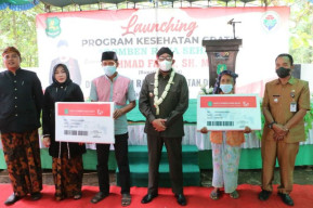 Launching Program Kesehatan Gratis Desa Romben Rana, Sejalan dengan Pemkab Sumenep