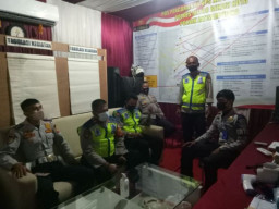 Polsek Jatisampurna Dirikan Pos Pengamanan Operasi Ketupat 2022