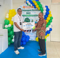 Harpelnas, BPJS Ketenagakerjaan Ponorogo Sapa Peserta  dan  Santuni Siswa Magang