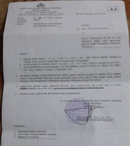 Laporan Sudah Setahun, Oknum Pengacara di Bandar Lampung Belum Ditangkap
