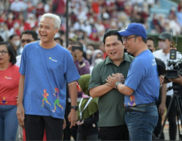 Hadiri Lomba Merayakan Indonesia Percaya, Ridwan Kamil:Tumbuhkan Semangat Kebersamaan
