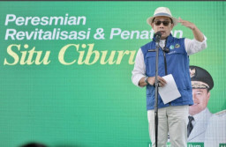 Gubernur Ridwan Kamil Resmikan Wajah Baru Situ Ciburuy