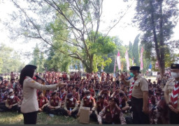 Raih Lencana Karya Bakti, Atalia: Hasil Kerja Bersama Seluruh Anggota Pramuka di Jabar