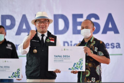 Ridwan Kamil Luncurkan Tapal Desa, Digitalisasi Lumbung Padi Antisipasi Krisis Pangan