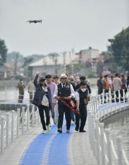 Pemda Provinsi Jabar Gandeng Bonge Ramaikan Peresmian Situ Rawa Kalong