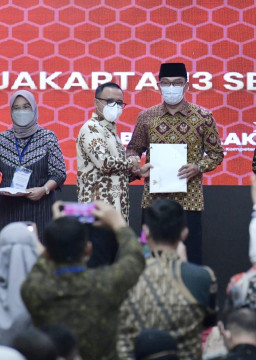 Gubernur Ridwan Kamil Hadiri Rakor Persiapan Pengadaan ASN Tahun 2022