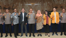 UP2P FH Universitas Jayabaya Diskusi Bersama di Kantor Baharkam, Ini yang  Dibahas