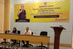 Dinsos Prov Kalsel Gelar Bimtek TKSK