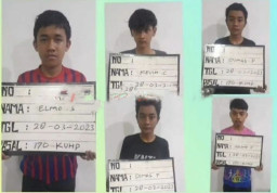 Ini Wajah Anggota Geng di Semarang yang Acungkan Parang dan Rusak Motor di Ungaran