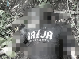 Seorang Pria Ditemukan Tewas Membusuk di Pinggir Sungai Wareng