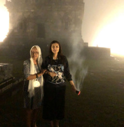 Aktivitas Toleransi Tengku Zanzabella Alami Tindakan Diskriminasi, Ditolak Petugas Keamanan Candi Ijo Saat Mau Beribadah