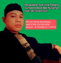 Pengobatan Alat Vital Padang Sumatera Barat Resmi Bpk Nurjaman Hub: 081263433332