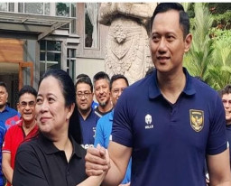 Usai Lari Pagi, AHY dan Puan Langsung Ketemuan