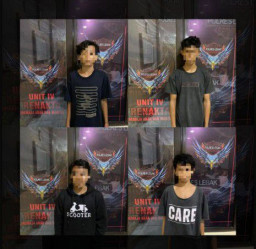 Empat Bocah Belasan Tahun Bunuh ODGJ lalu Mayatnya Dibakar