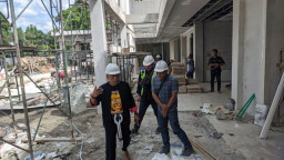 Progres Baru 55 Persen, Bupati Ponorogo Sidak Proyek RSUD Bantarangin