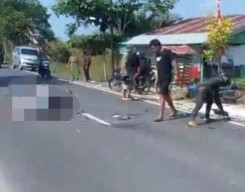 Jupiter Tabrakan dengan Scoopy, 1 Tewas Mengerikan