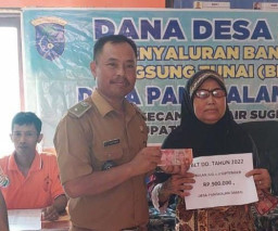 BLT Desa Pangkalan Damai Diduga Dipotong Rp 100 Ribu per Orang