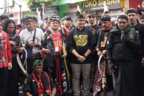 70 Kontingen Meriahkan 15 Tahun Bantengan Nuswantara