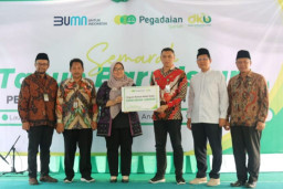 KUR Syariah Pegadaian  Bantu 300 Pelaku UMKM Naik Kelas