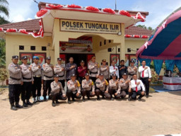 Kapolsek Tungkal Ilir Gelar Kunjungan Kerja dan Peresmian Musholah