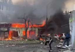 Rudal Rusia Serang Kota di Ukraina, 17 Warga Sipil Tewas termasuk Anak-Anak