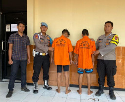 Curi Mesin Motor Pengangkut Sampah, Dua Warga Pringsewu Ditangkap Polisi