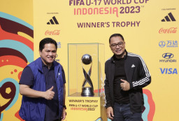 Trophy Experience Piala Dunia U-17 Disambut Meriah di Surabaya