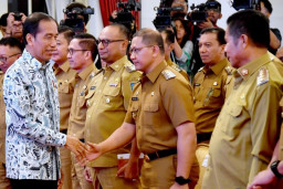 Pj. Wali kota Batu dan 192 Penjabat Kepala Dearah Rakor bersama Presiden RI